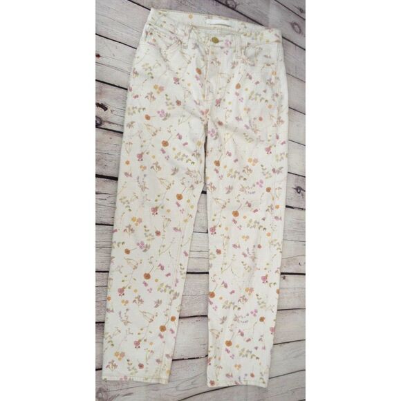 JOE'S JEANS Women's The Scout Mid Rise Slim Boyfriend Jeans SIZE 26 Floral - Picture 6 of 8